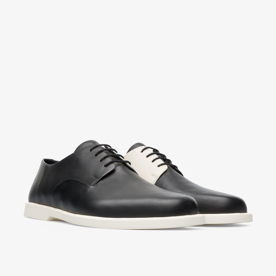 Zapatos de Vestir Camper Twins Hombre - Negras | Camper Online + 7802XZCGM